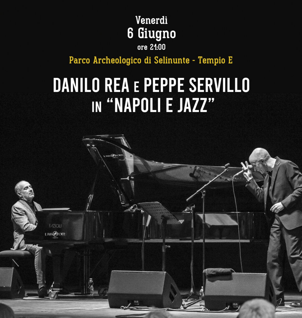 Il Prossimo 6 giugno Danilo Rea e Peppe Servillo a Selinunte a soli 5 euro